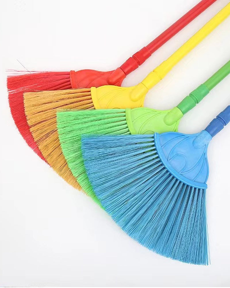 Extendable Plastic Handle Whisk Broom