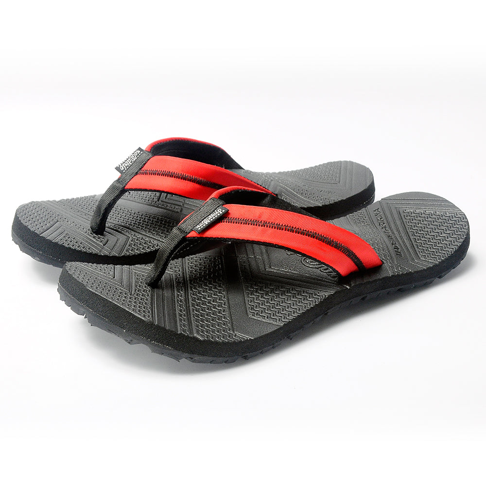 Uragon Lagalag Mens Tiresole Slippers Red