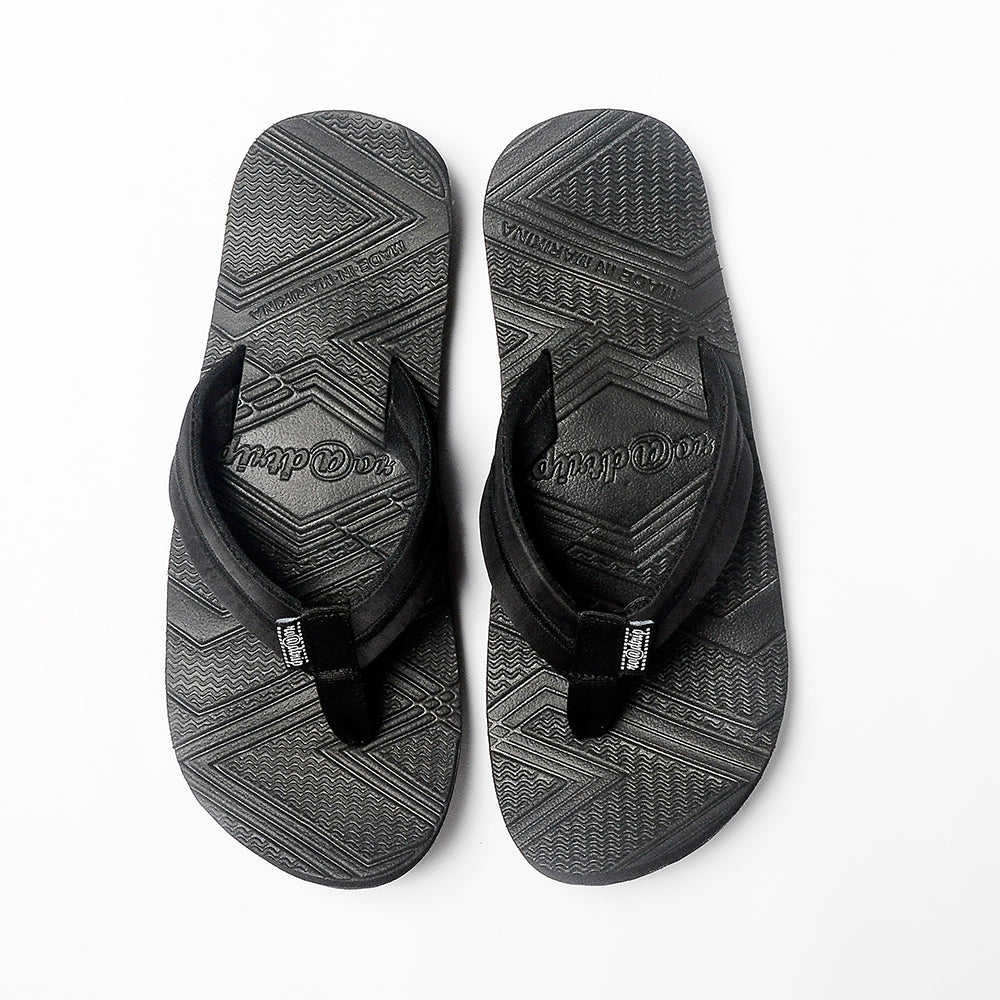 Uragon Road Tripper Tiresole Slipper Black