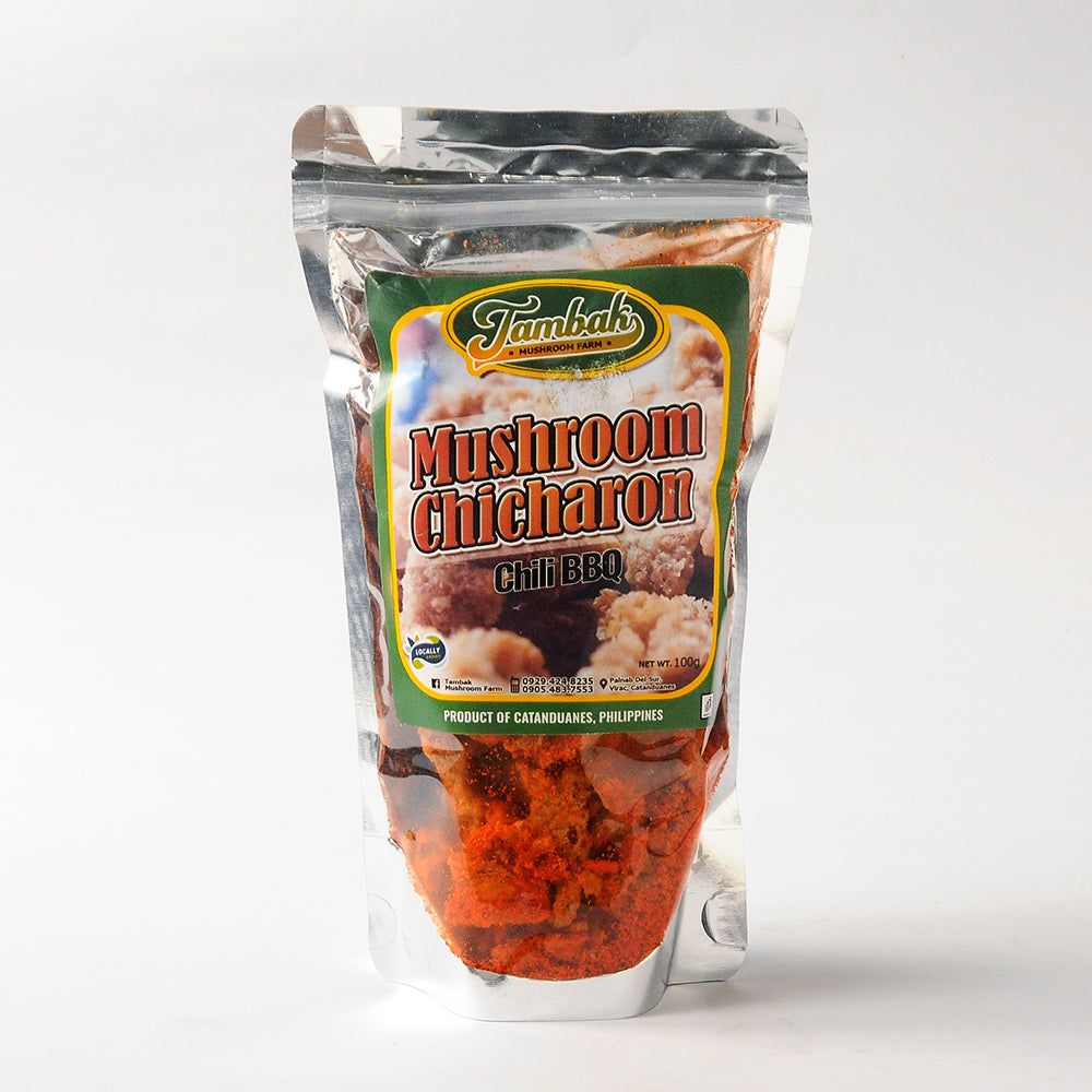 Mushroom Chicharon Chili-BBQ Flavor 6pc