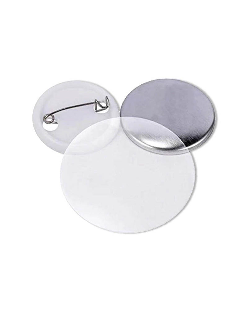 Button Pin Blanks 2.25″ (200 Sets)