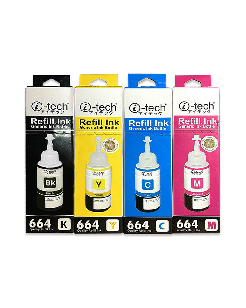 i-Tech Premium Dye Ink 664 (70ml)