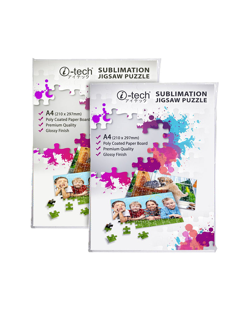 i-Tech Sublimation Jigsaw Puzzle A4